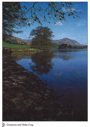 Grasmere and Helm Crag postcards